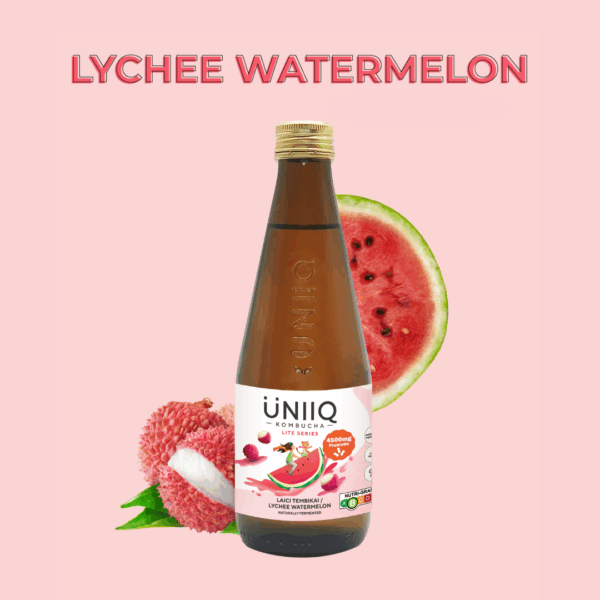 Uniiq Kombucha - Lychee Watermelon