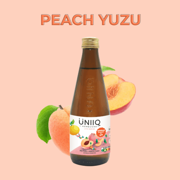 Uniiq Kombucha - Peach Yuzu