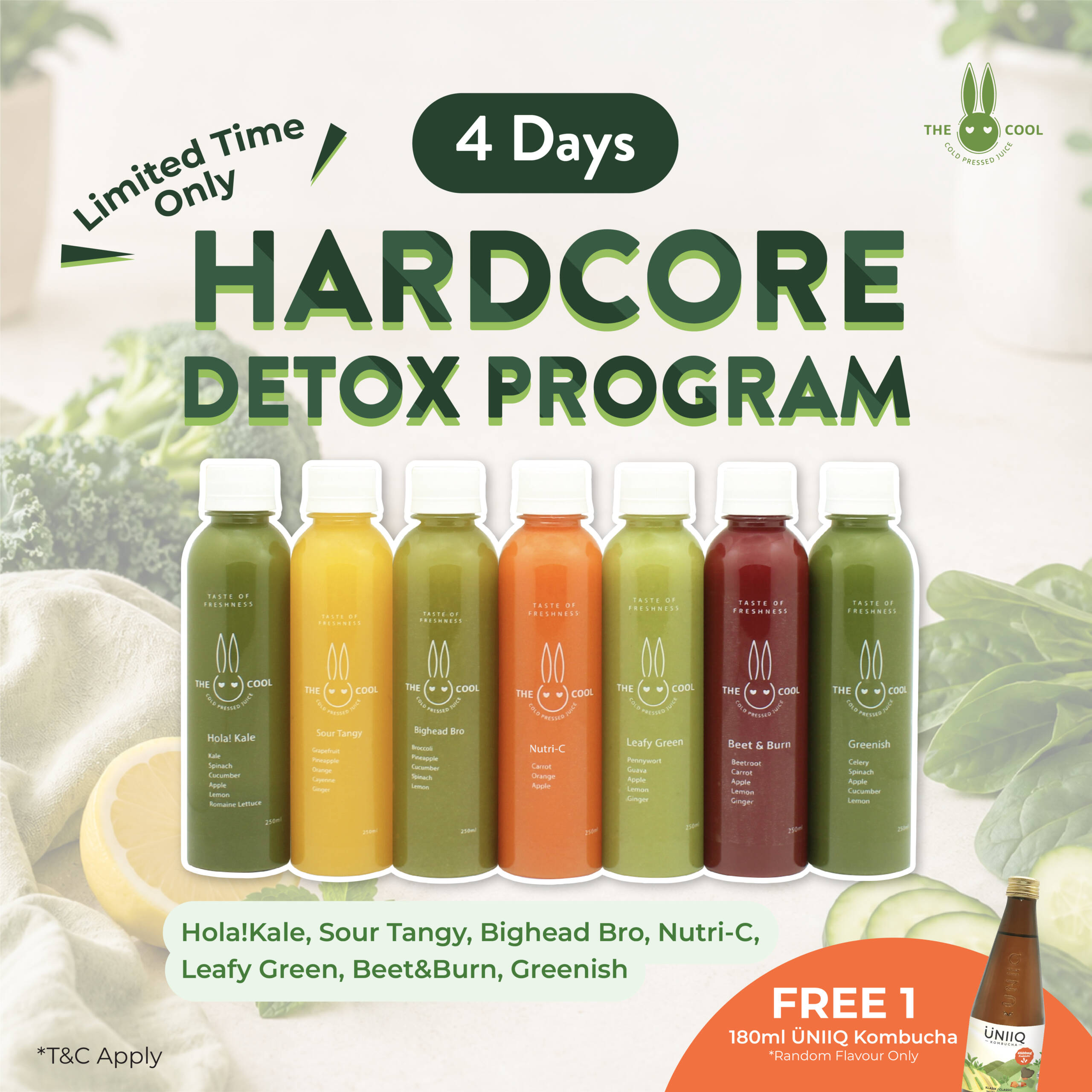 Promo; 4 Days Hardcore Detox Program